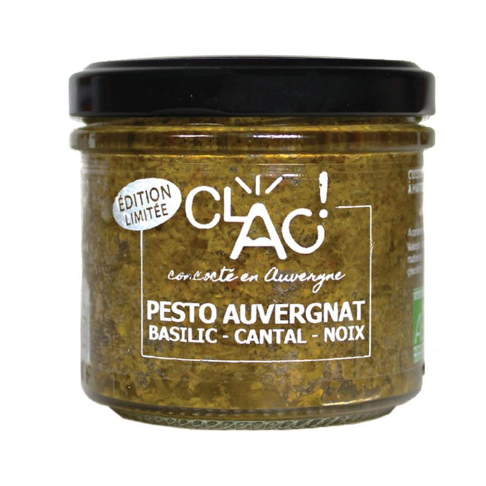 Pesto auvergnat basilic cantal noix 100g