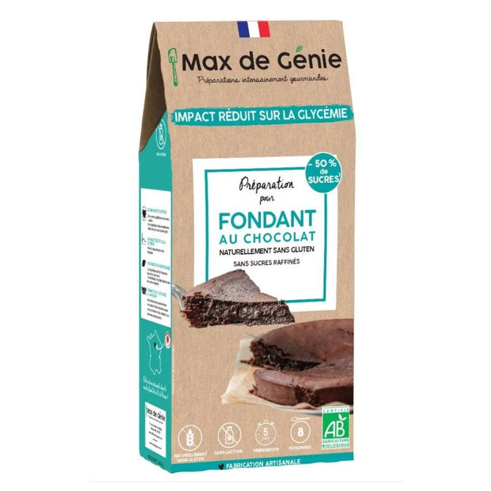 Préparation pour fondant au chocolat sans gluten 340g