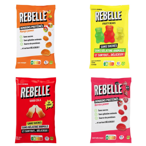 Pack découverte barres protéinées X 24 - Biofair Nutrition